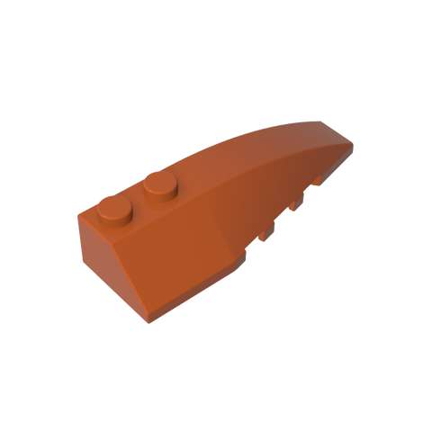 Gobricks,Wedge Curved 6 x 2 Right,41747,52215