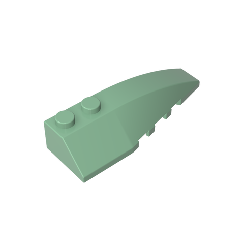 Gobricks,Wedge Curved 6 x 2 Right,41747,52215