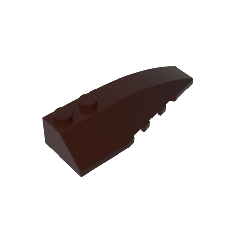Gobricks,Wedge Curved 6 x 2 Right,41747,52215