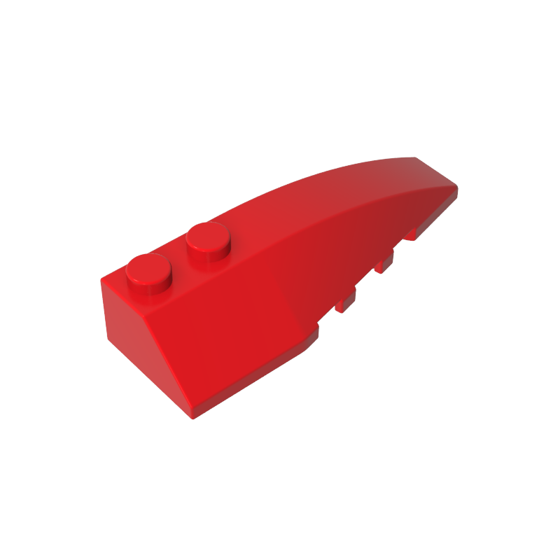Gobricks,Wedge Curved 6 x 2 Right,41747,52215
