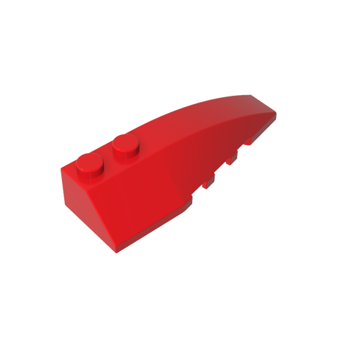 Gobricks,Wedge Curved 6 x 2 Right,41747,52215