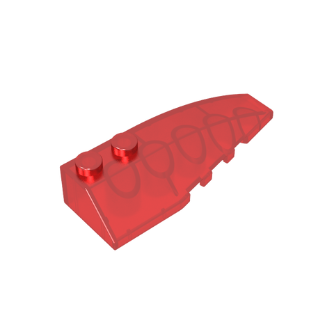 Gobricks,Wedge Curved 6 x 2 Right,41747,52215