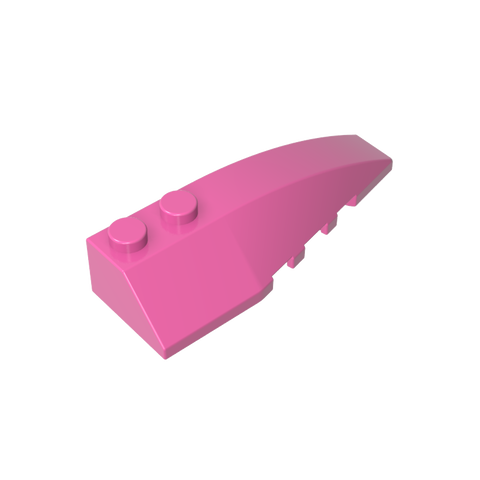 Gobricks,Wedge Curved 6 x 2 Right,41747,52215