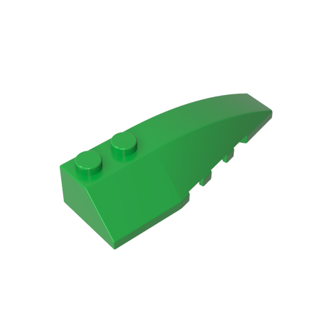 Gobricks,Wedge Curved 6 x 2 Right,41747,52215