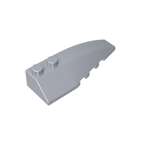 Gobricks,Wedge Curved 6 x 2 Right,41747,52215