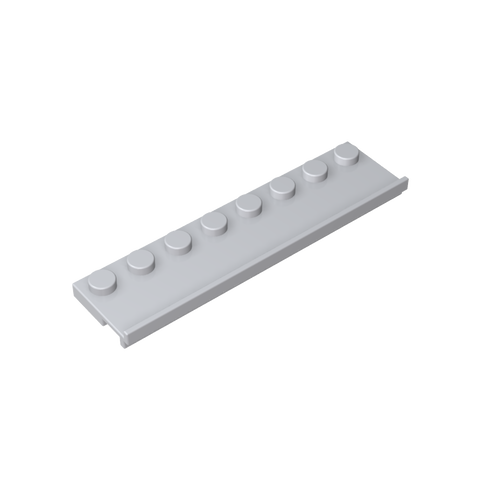 Gobricks,Plate Special 2 x 8 with Door Rail,30586