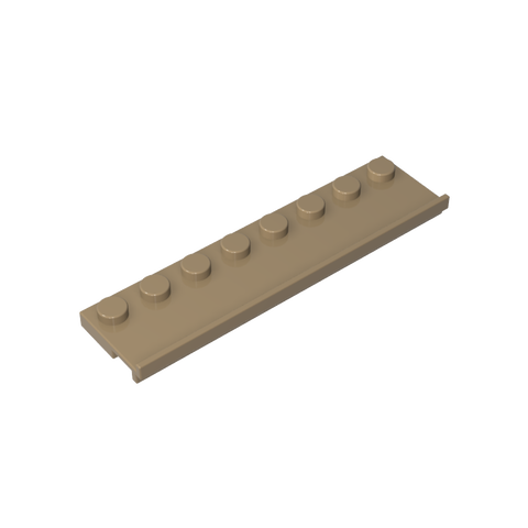 Gobricks,Plate Special 2 x 8 with Door Rail,30586
