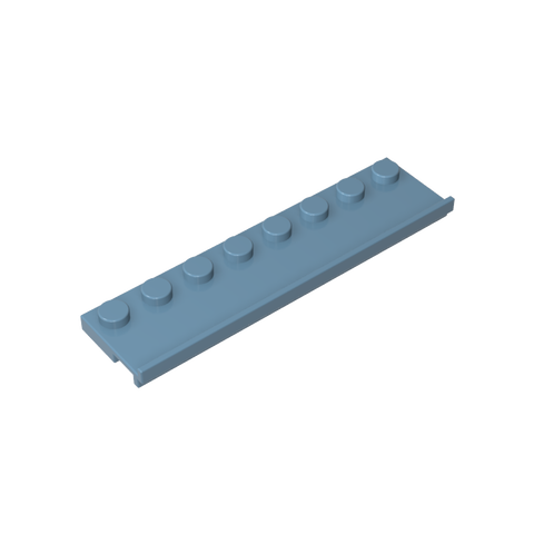 Gobricks,Plate Special 2 x 8 with Door Rail,30586