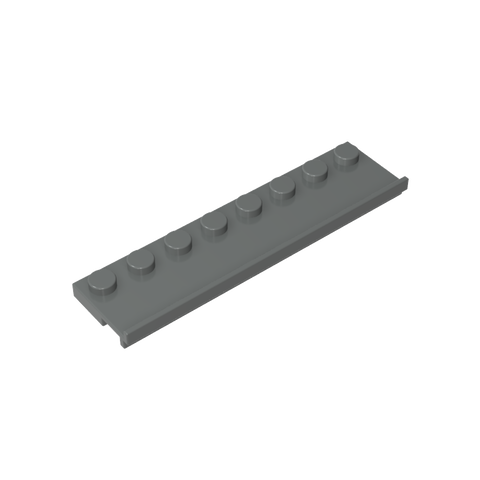 Gobricks,Plate Special 2 x 8 with Door Rail,30586