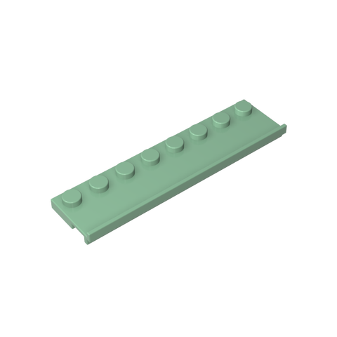 Gobricks,Plate Special 2 x 8 with Door Rail,30586