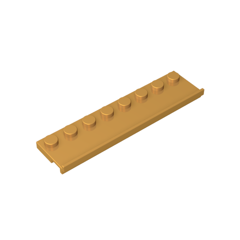 Gobricks,Plate Special 2 x 8 with Door Rail,30586