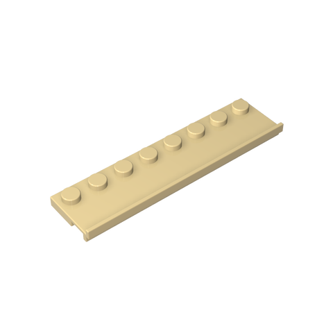 Gobricks,Plate Special 2 x 8 with Door Rail,30586