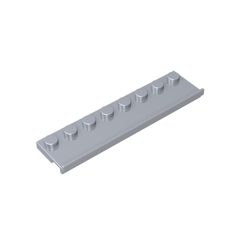 Gobricks,Plate Special 2 x 8 with Door Rail,30586