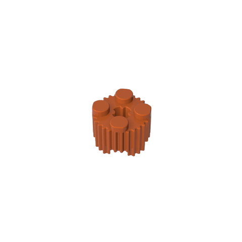 Gobricks,Brick Round 2 x 2 [Grill],92947