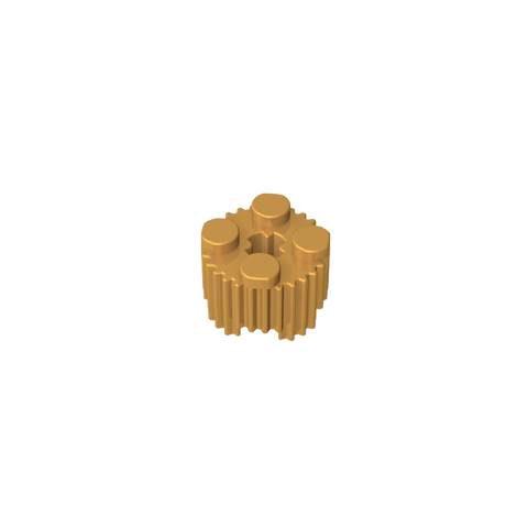 Gobricks,Brick Round 2 x 2 [Grill],92947