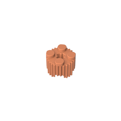 Gobricks,Brick Round 2 x 2 [Grill],92947