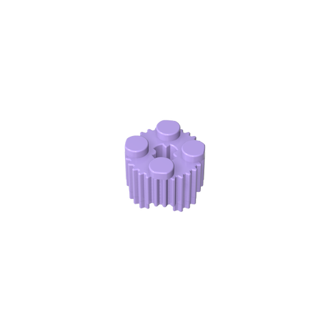 Gobricks,Brick Round 2 x 2 [Grill],92947