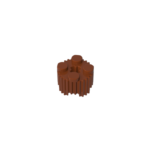Gobricks,Brick Round 2 x 2 [Grill],92947