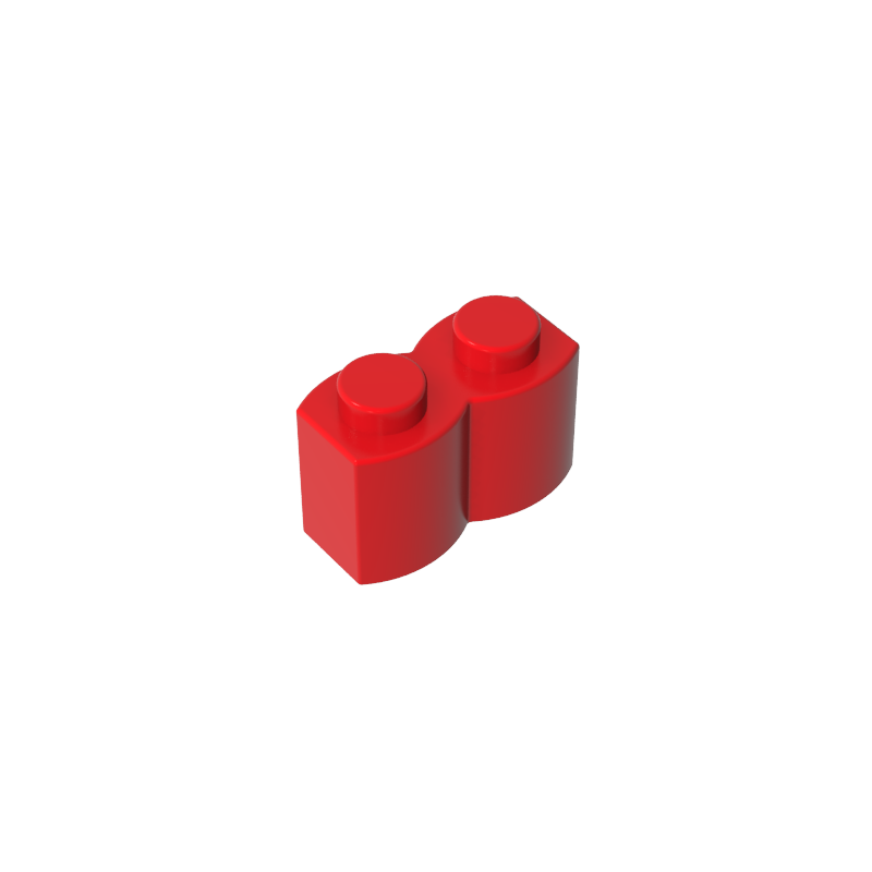 Gobricks,Brick Special 1 x 2 Palisade [aka Log],30136