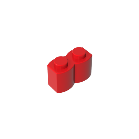 Gobricks,Brick Special 1 x 2 Palisade [aka Log],30136