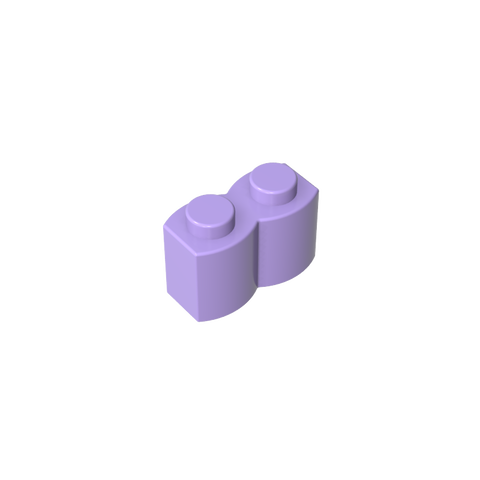 Gobricks,Brick Special 1 x 2 Palisade [aka Log],30136