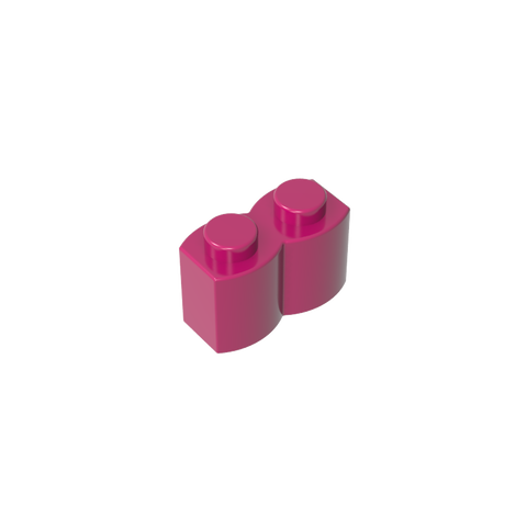 Gobricks,Brick Special 1 x 2 Palisade [aka Log],30136