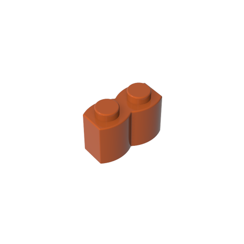 Gobricks,Brick Special 1 x 2 Palisade [aka Log],30136