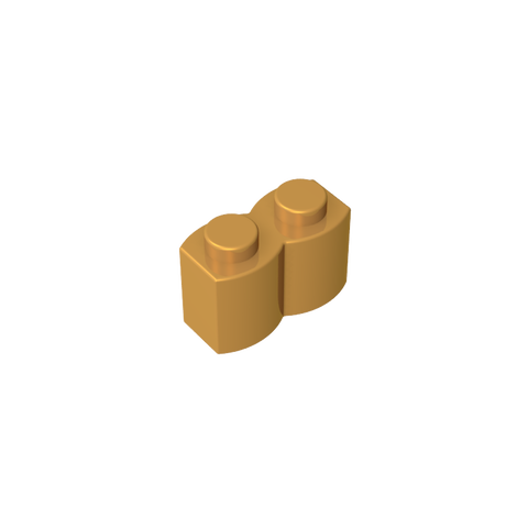 Gobricks,Brick Special 1 x 2 Palisade [aka Log],30136