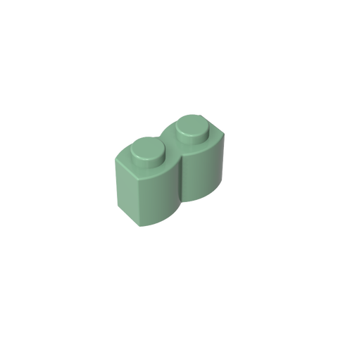 Gobricks,Brick Special 1 x 2 Palisade [aka Log],30136