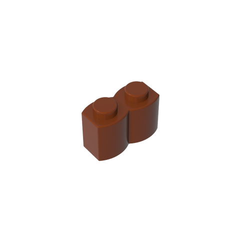 Gobricks,Brick Special 1 x 2 Palisade [aka Log],30136