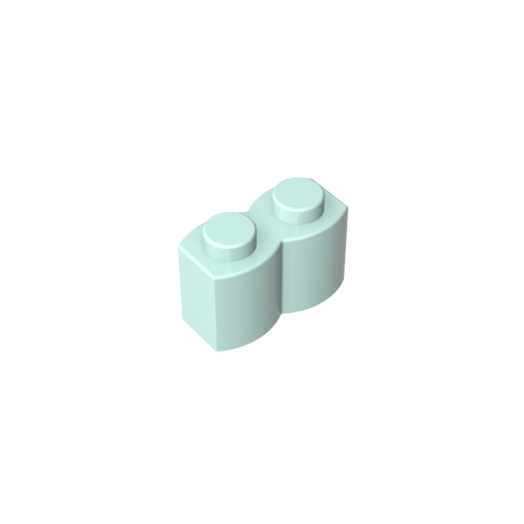 Gobricks,Brick Special 1 x 2 Palisade [aka Log],30136