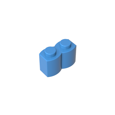 Gobricks,Brick Special 1 x 2 Palisade [aka Log],30136