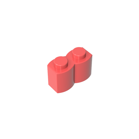Gobricks,Brick Special 1 x 2 Palisade [aka Log],30136