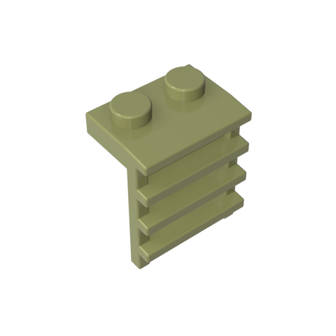 Gobricks,Plate Special 1 x 2 with Ladder,4175,31593