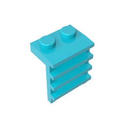 Gobricks,Plate Special 1 x 2 with Ladder,4175,31593