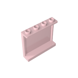 Gobricks,Panel 1 x 4 x 3 [Side Supports/ Hollow Studs],60581,87543,35323,30007