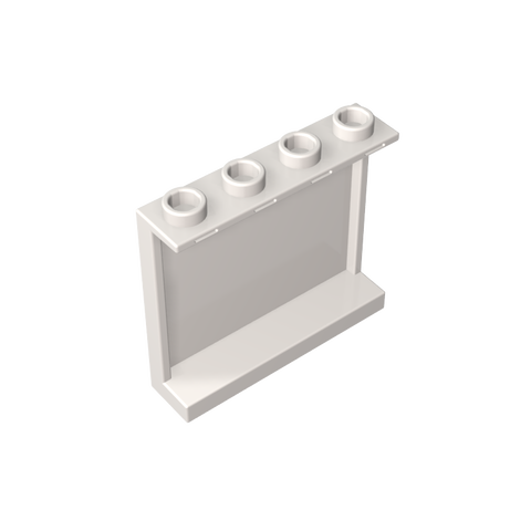 Gobricks,Panel 1 x 4 x 3 [Side Supports/ Hollow Studs],60581,87543,35323,30007