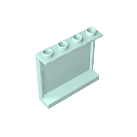 Gobricks,Panel 1 x 4 x 3 [Side Supports/ Hollow Studs],60581,87543,35323,30007