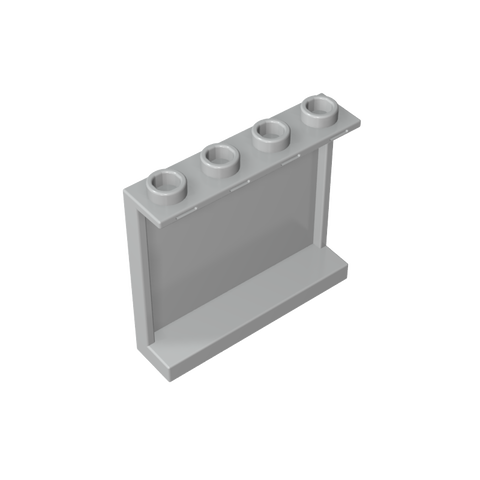 Gobricks,Panel 1 x 4 x 3 [Side Supports/ Hollow Studs],60581,87543,35323,30007