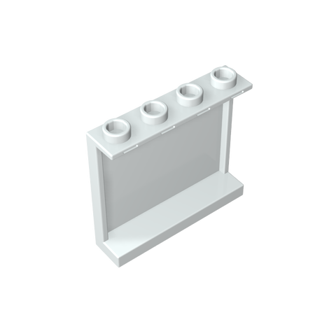 Gobricks,Panel 1 x 4 x 3 [Side Supports/ Hollow Studs],60581,87543,35323,30007