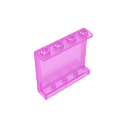 Gobricks,Panel 1 x 4 x 3 [Side Supports/ Hollow Studs],60581,87543,35323,30007