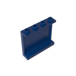 Gobricks,Panel 1 x 4 x 3 [Side Supports/ Hollow Studs],60581,87543,35323,30007