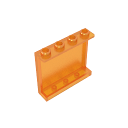 Gobricks,Panel 1 x 4 x 3 [Side Supports/ Hollow Studs],60581,87543,35323,30007