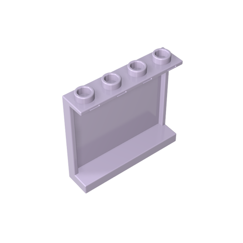 Gobricks,Panel 1 x 4 x 3 [Side Supports/ Hollow Studs],60581,87543,35323,30007