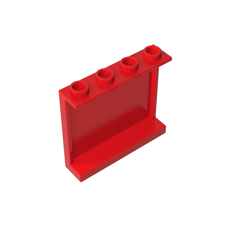 Gobricks,Panel 1 x 4 x 3 [Side Supports/ Hollow Studs],60581,87543,35323,30007