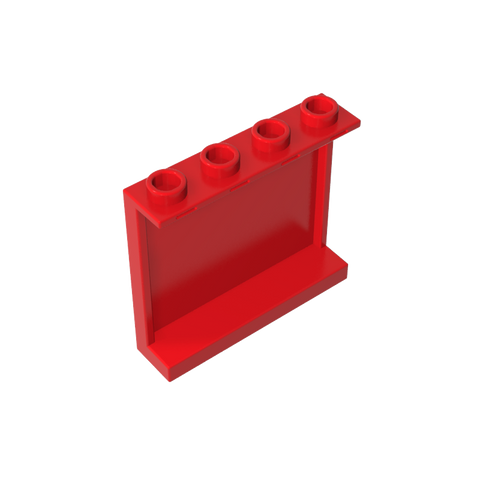 Gobricks,Panel 1 x 4 x 3 [Side Supports/ Hollow Studs],60581,87543,35323,30007