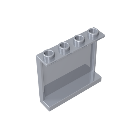 Gobricks,Panel 1 x 4 x 3 [Side Supports/ Hollow Studs],60581,87543,35323,30007