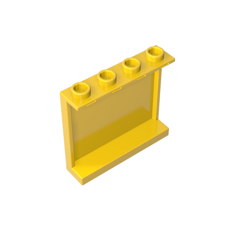 Gobricks,Panel 1 x 4 x 3 [Side Supports/ Hollow Studs],60581,87543,35323,30007