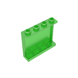 Gobricks,Panel 1 x 4 x 3 [Side Supports/ Hollow Studs],60581,87543,35323,30007