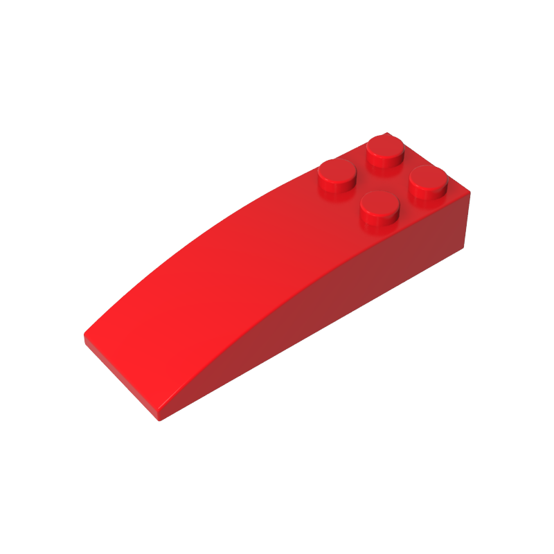 Gobricks,Brick Curved 6 x 2,44126,52214